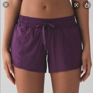 Deep purple Hotty hot shorts